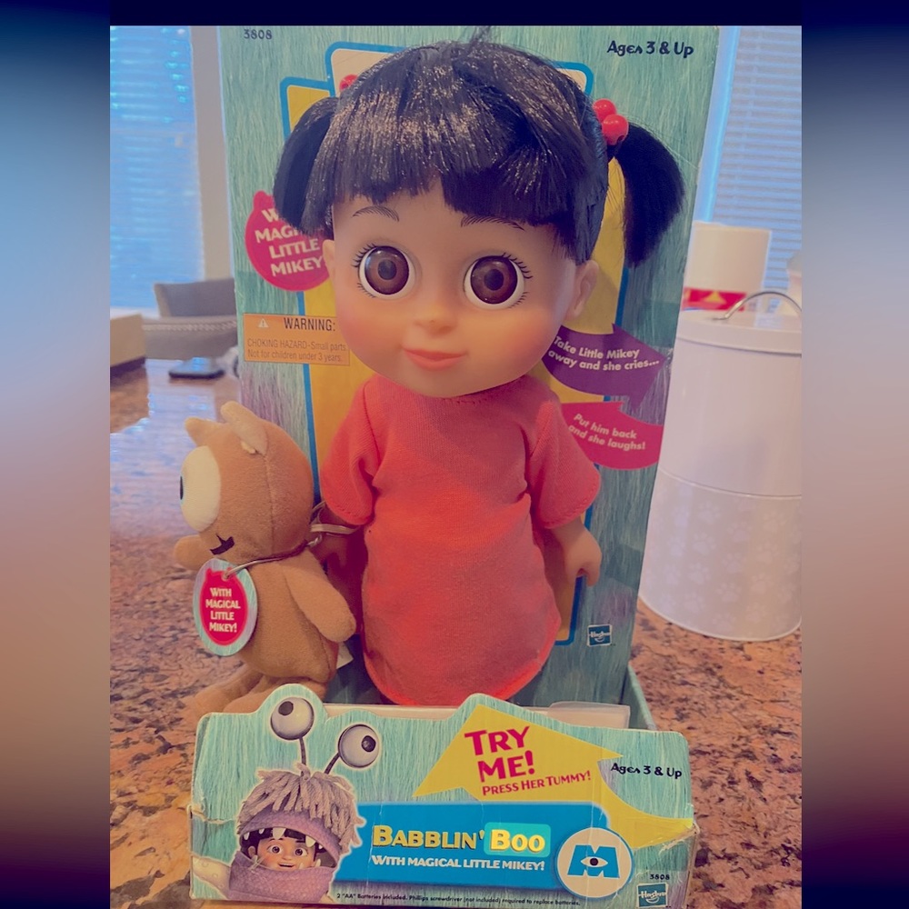 Babblin Boo doll